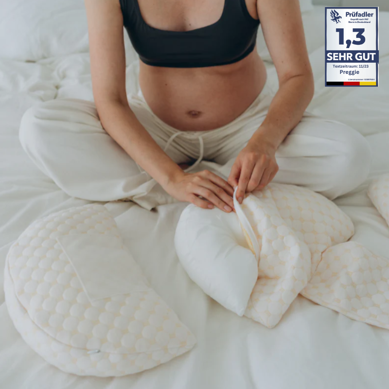 Schwangerschaftskissen U-Form für besseren Schlaf in der Schwangerschaft