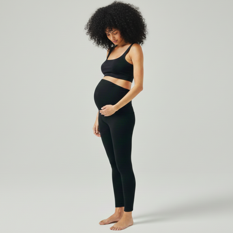 Gefütterte Thermo-Schwangerschaftsleggings