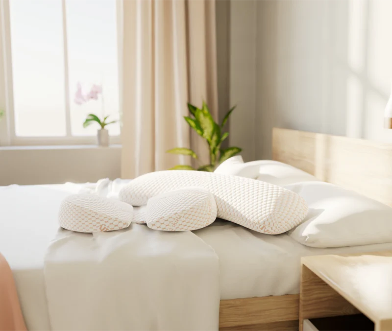 Lässt dir Platz im Bett